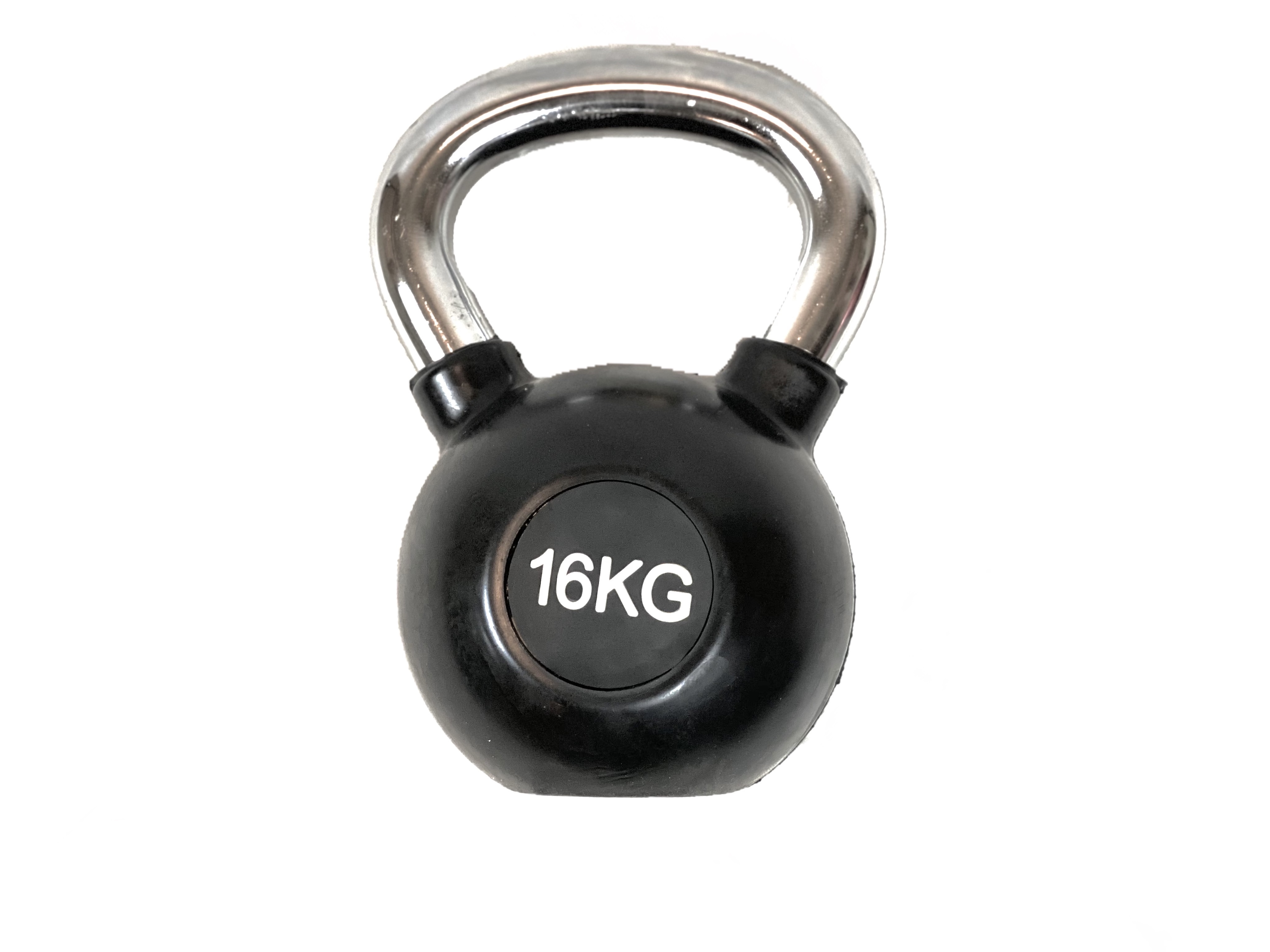 RUBBER KETTLEBELL 16KG