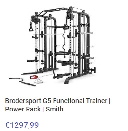 Brodersport G5 Functional Trainer | Power Rack | Smith
